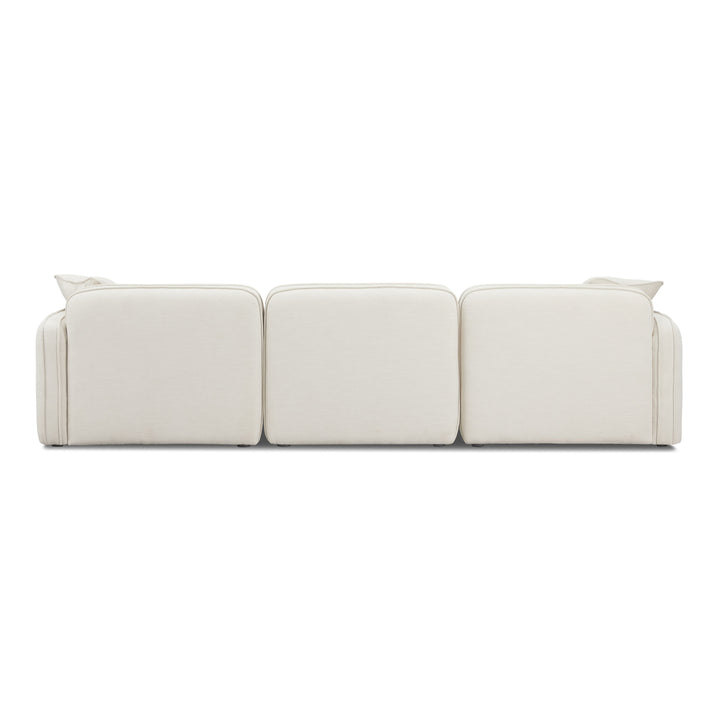 Travie Sand Upcycled Performance Linen Modular Sofa