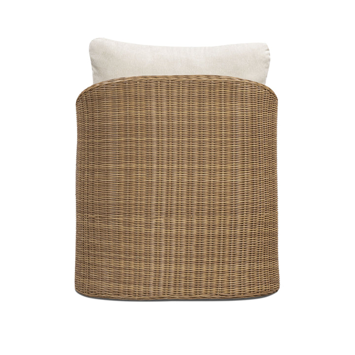 Axel Boucle Outdoor Accent Chair
