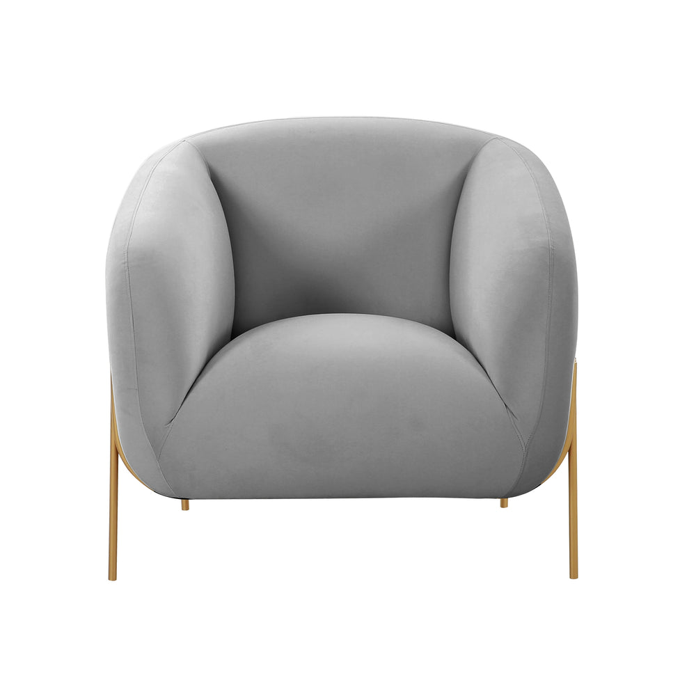 Kandra Performance Velvet Accent Chair by Inspire Me! Home Decor