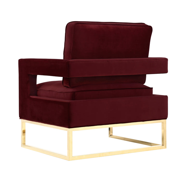 Avery Performance Velvet Accent Chair