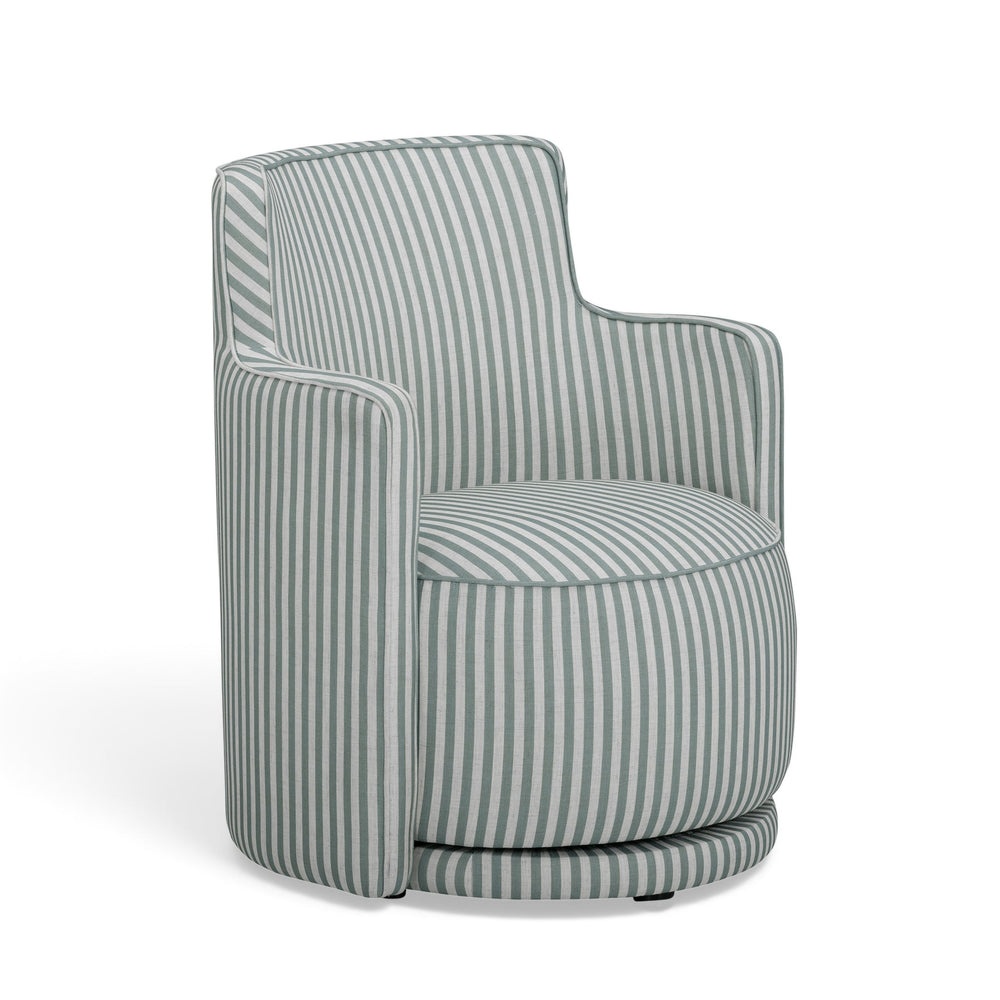 Passe Swivel Accent Chair - Green