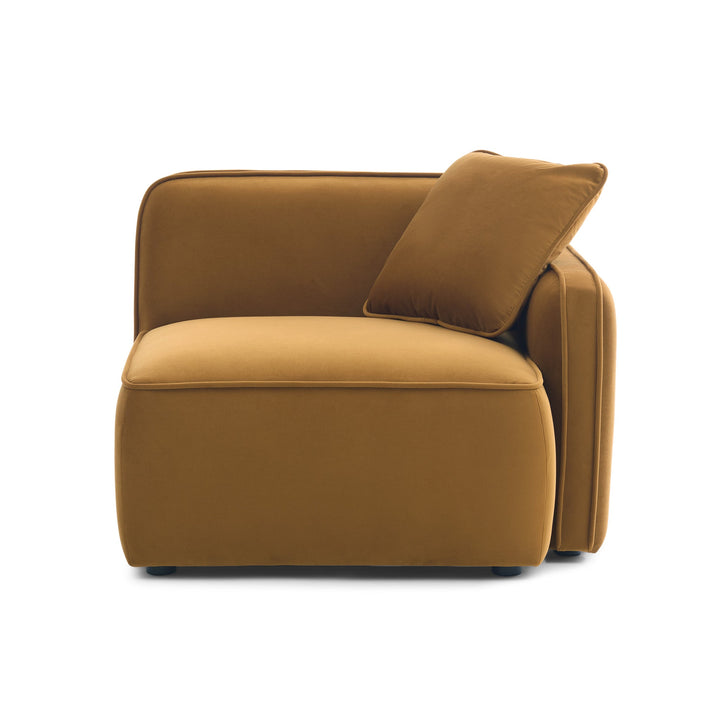 Travie Modular Corner Armchair - Honey / RAF