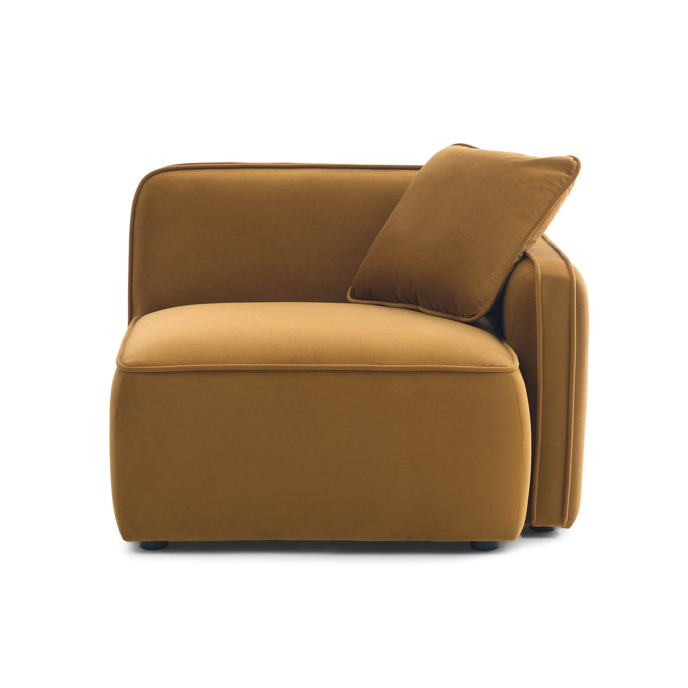 Travie Modular Corner Armchair - Honey / RAF