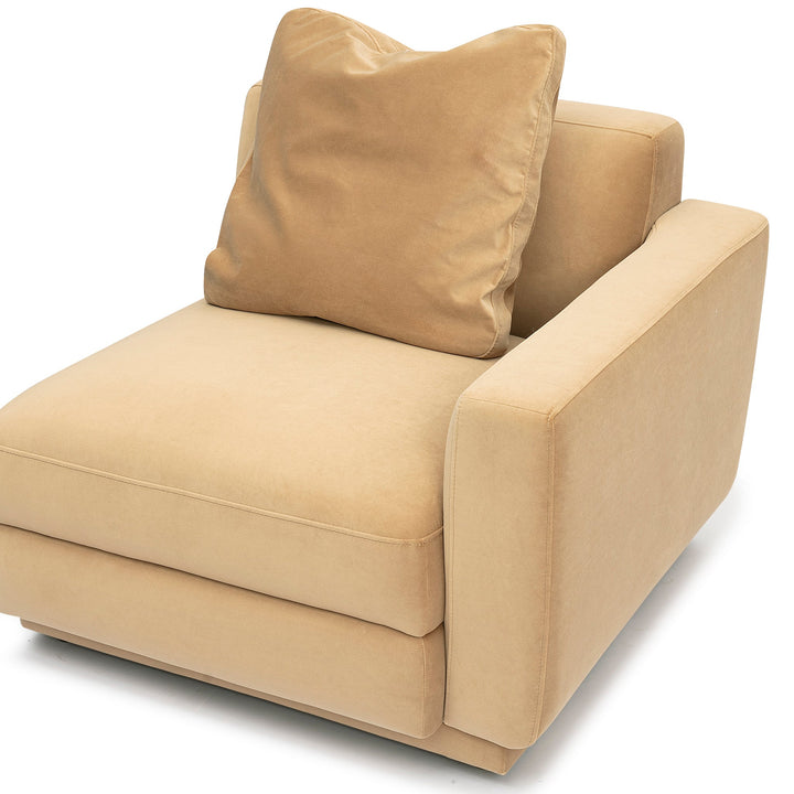 Perry Modular Corner Chair - Tan / RAF