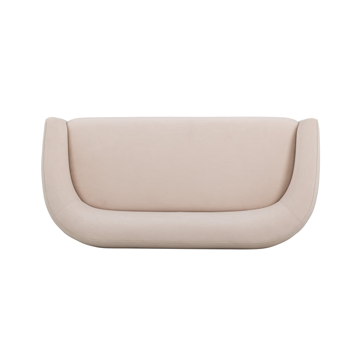 Jordan 70" Blush Textured Performance Velvet Loveseat