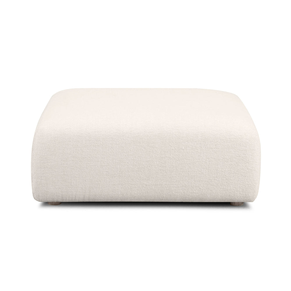 Hangover Ottoman - Ivory