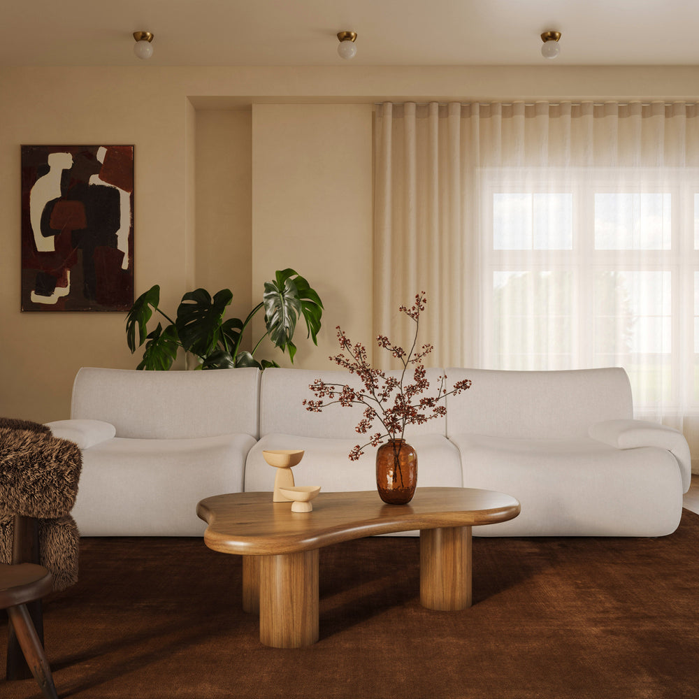 Zenith 117" Modular Sofa - Cream