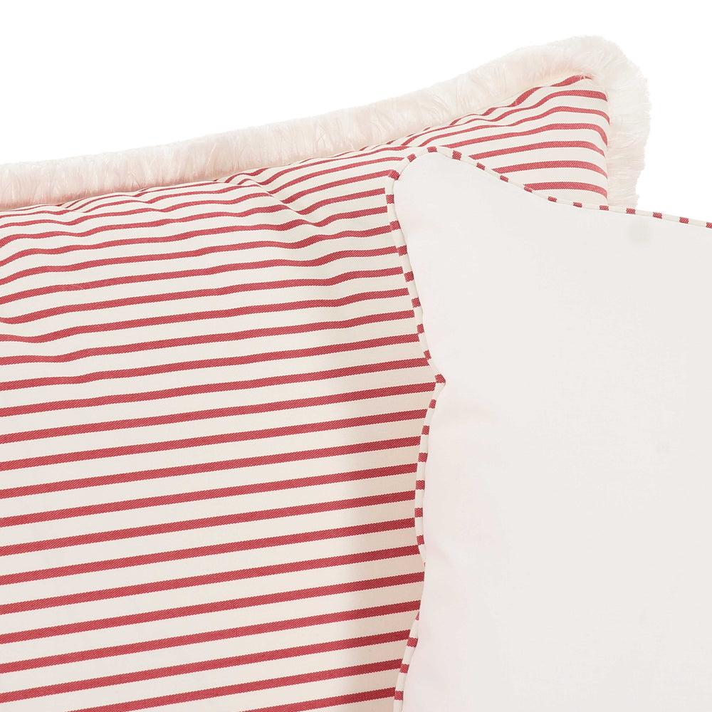 Salty 85" Indoor/Outdoor Sofa - Red Stripes