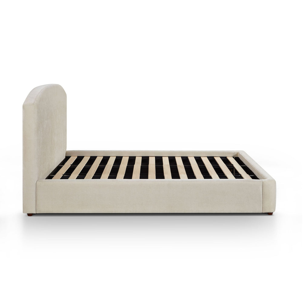 Leah Cream Performance Chenille Bed - King