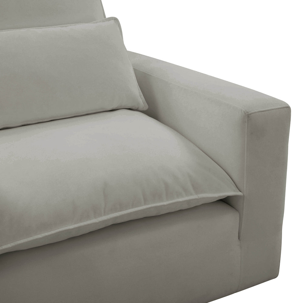 Cali Performance Fabric Armchair - Slate