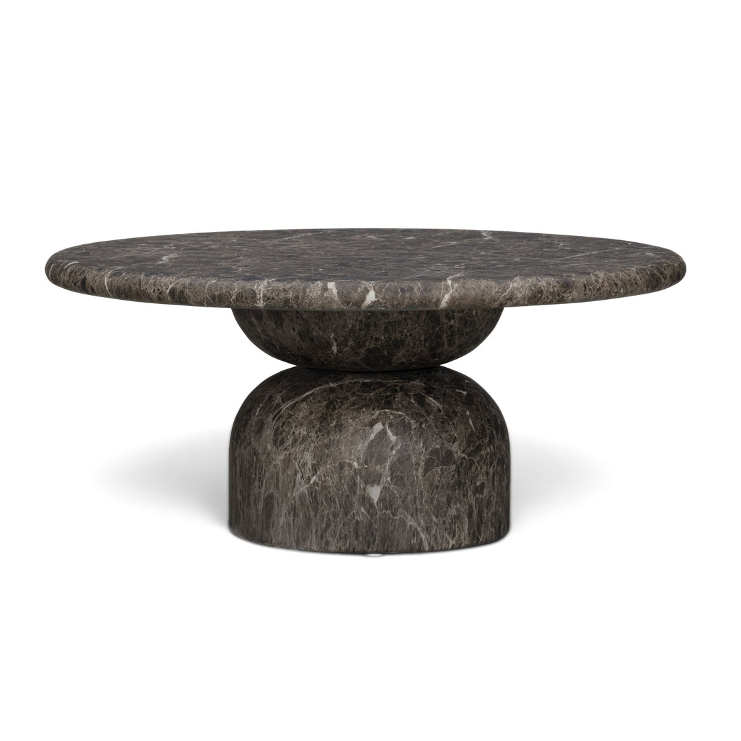 Cynthia 36" Concrete Indoor/Outdoor Coffee Table