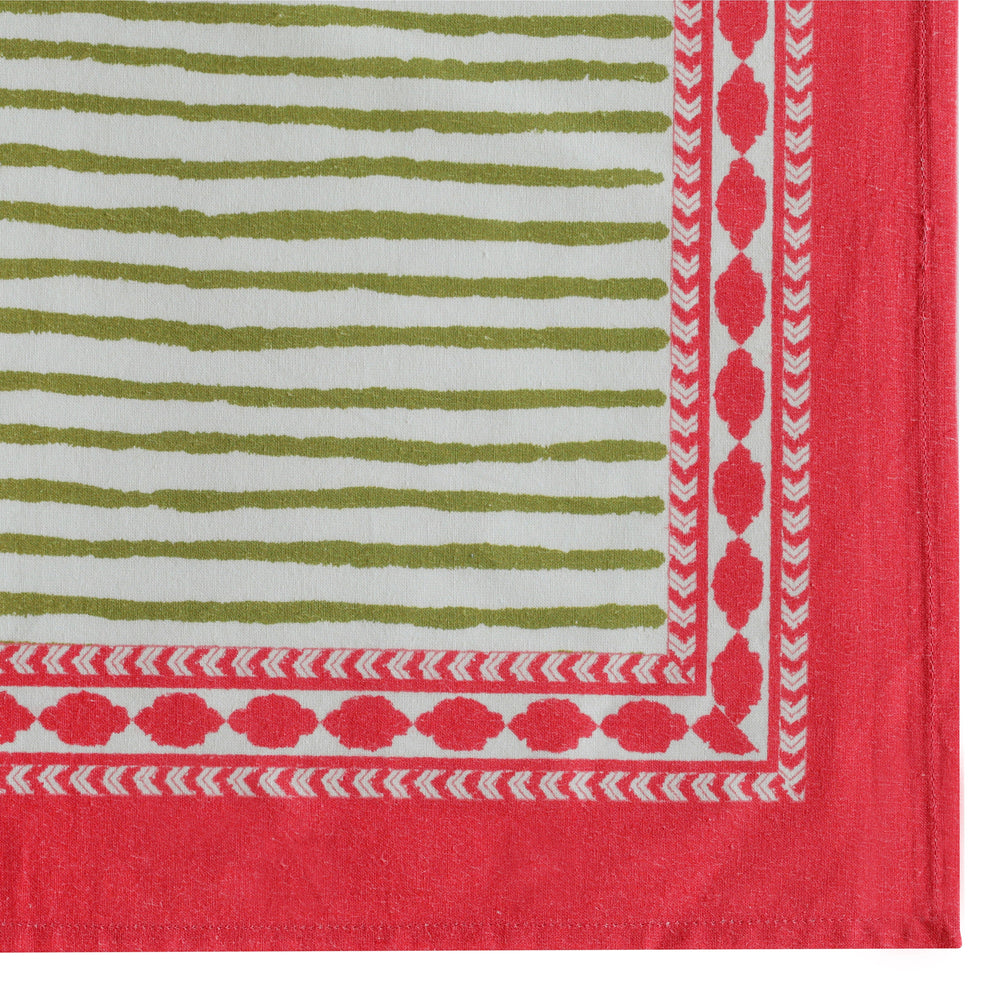 Crissy Cotton Canvas Printed Napkins - Set of 4