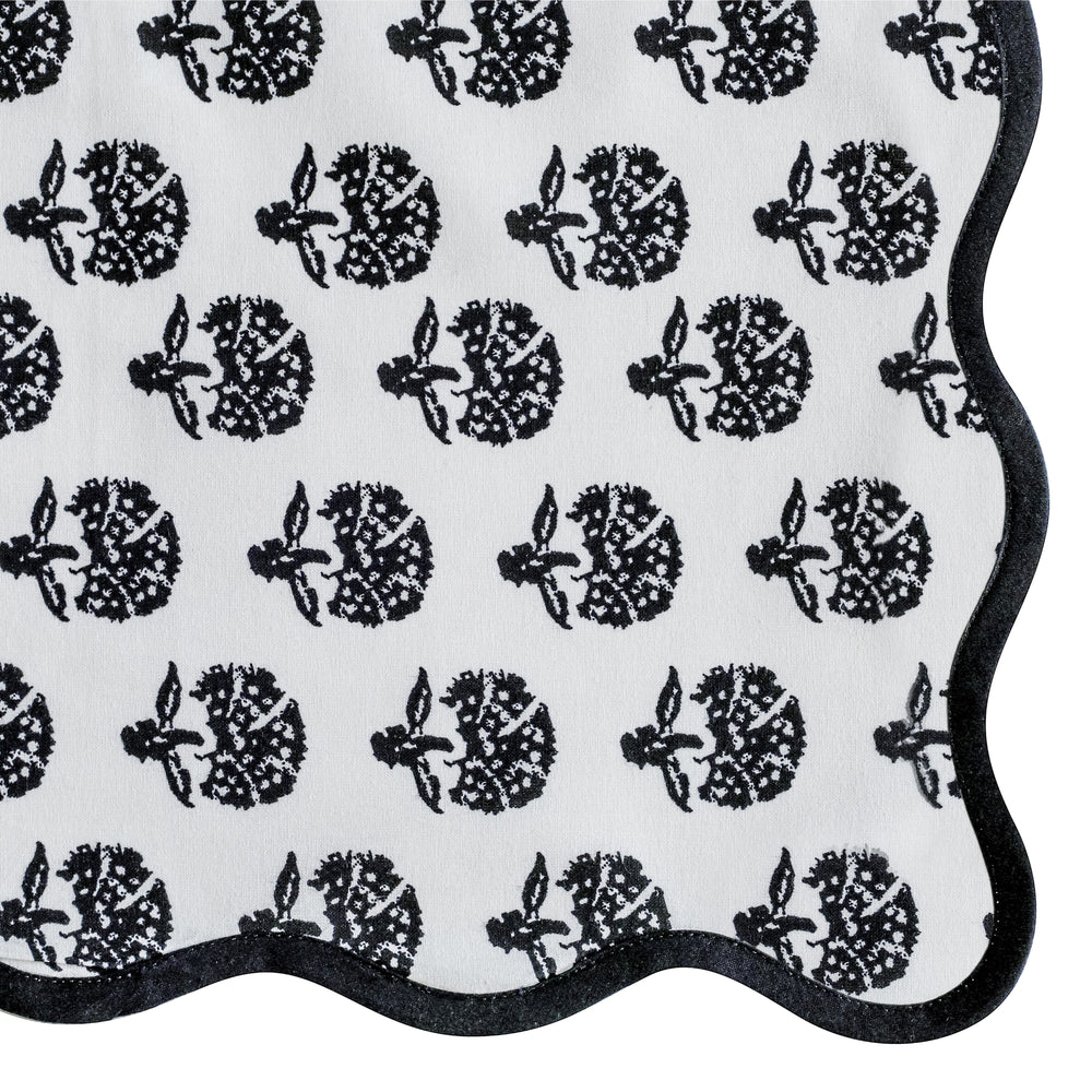 Crissy Cotton Canvas Printed Napkins - Set of 4