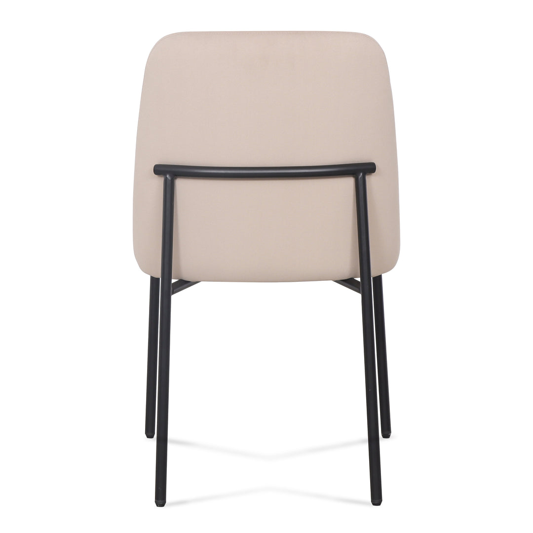 Sydney Taupe Performance Velvet Dining Chair - Set of 2
