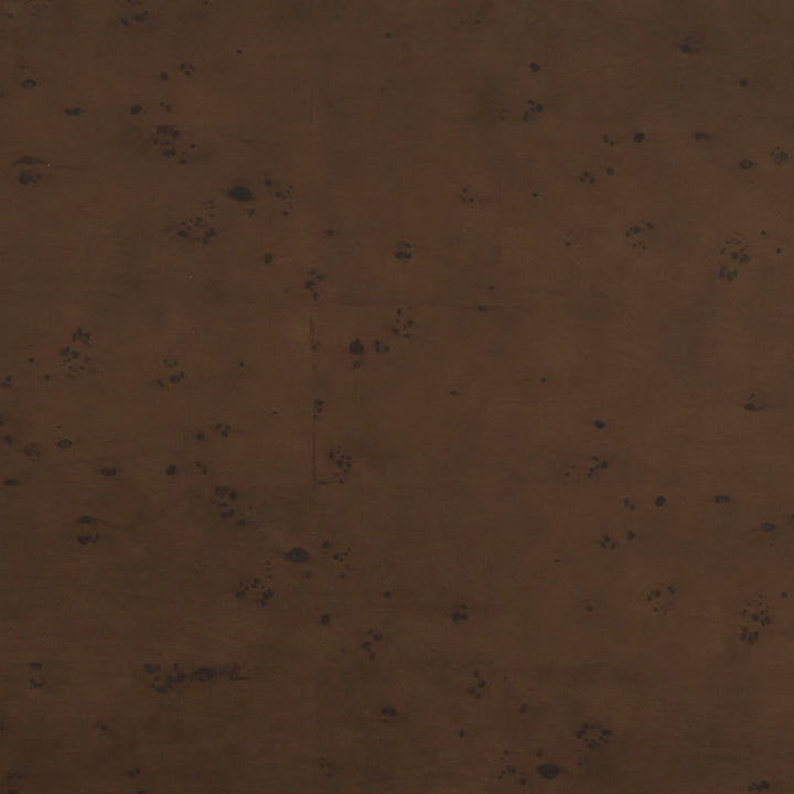 Gladyss 87" Brown Burl Oval Dining Table