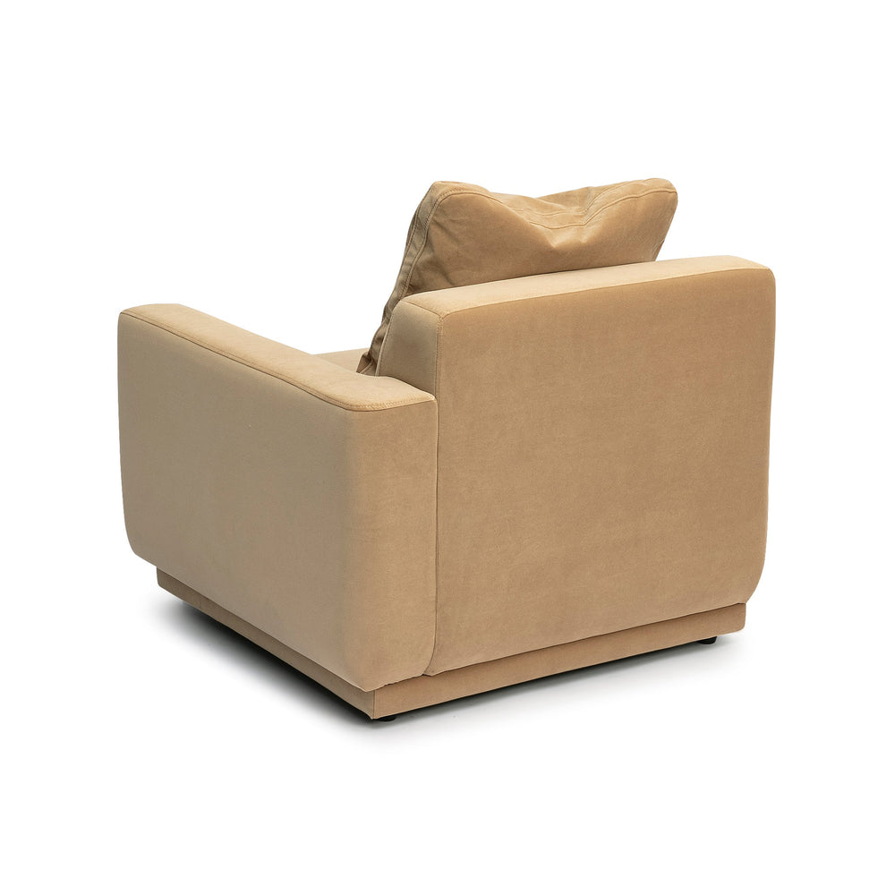 Perry Modular Corner Chair - Tan / RAF