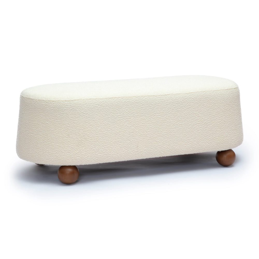 Jaine 48" Bench - Cream