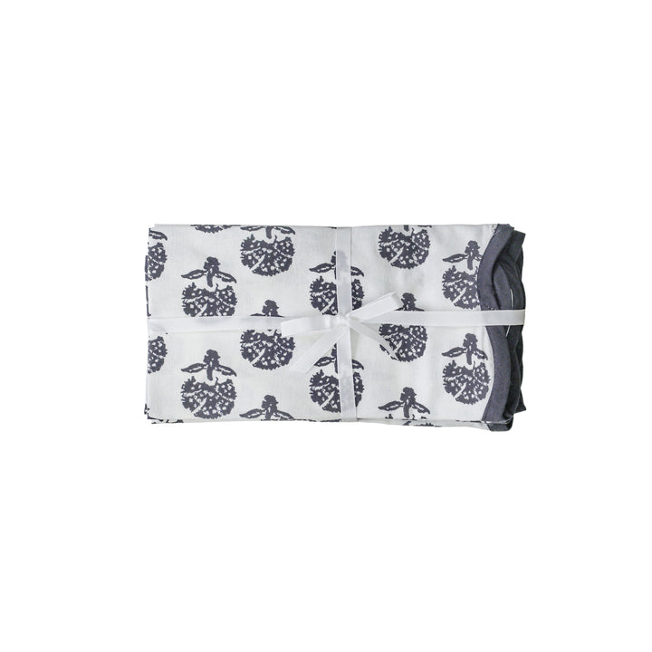 Crissy Cotton Canvas Printed Napkins - Set of 4