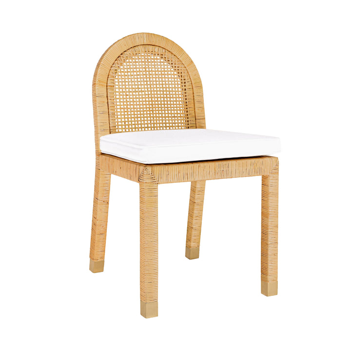 Amara Arched Rattan Dining Chair