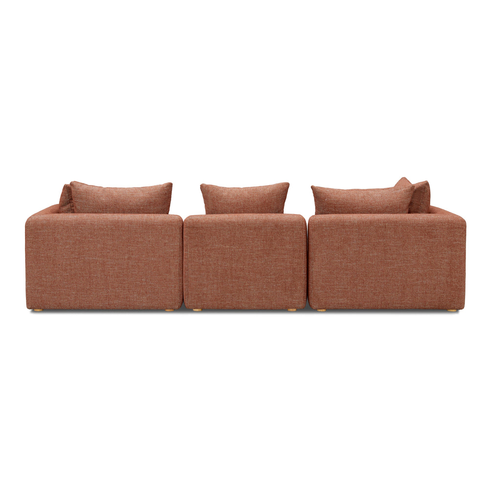 Hangover 112.5" Textured Fabric Sofa