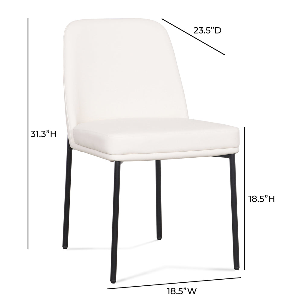 Sydney Performance Vegan Leather Dining Chair - Set of 2