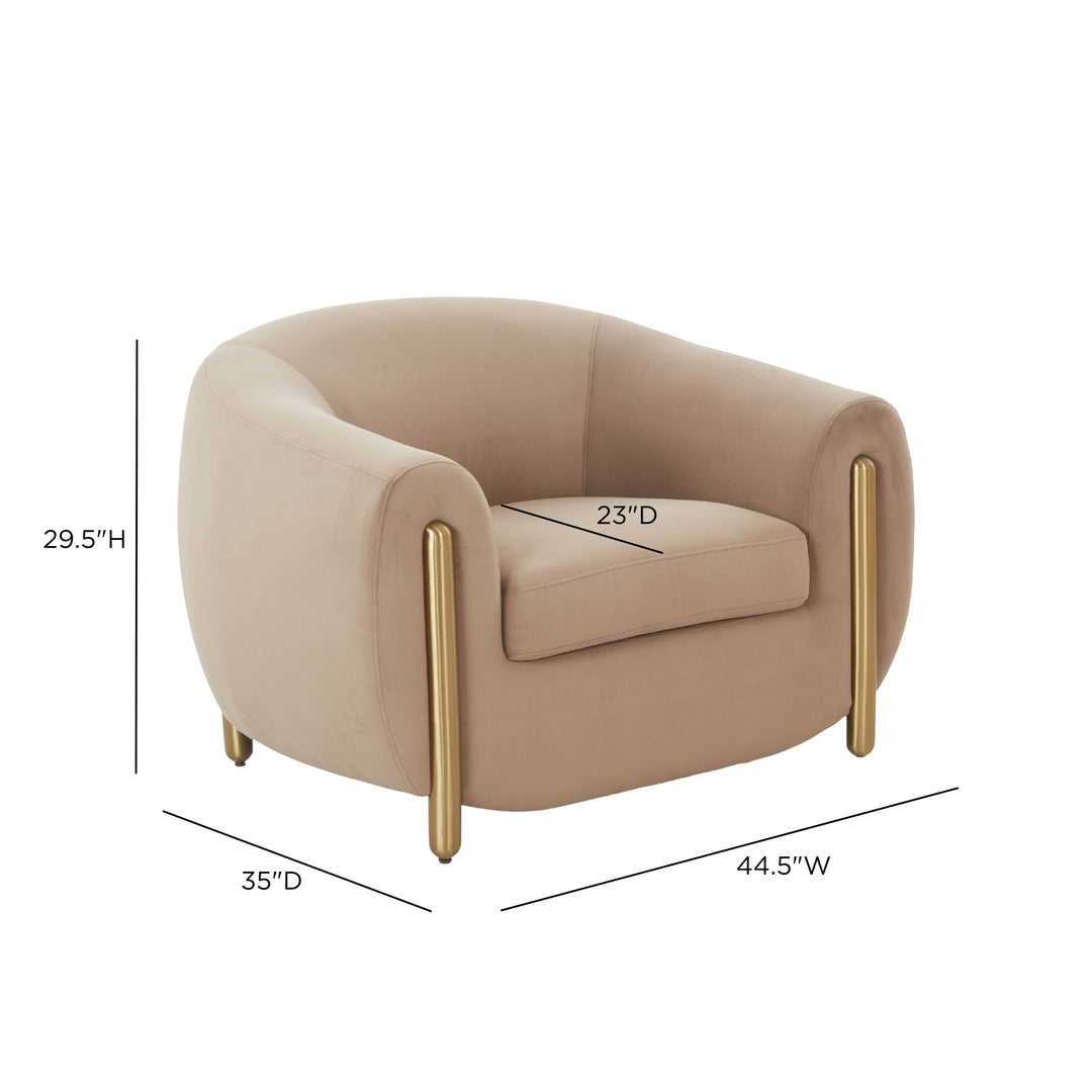 Lina Accent Chair by Inspire Me! Home Decor