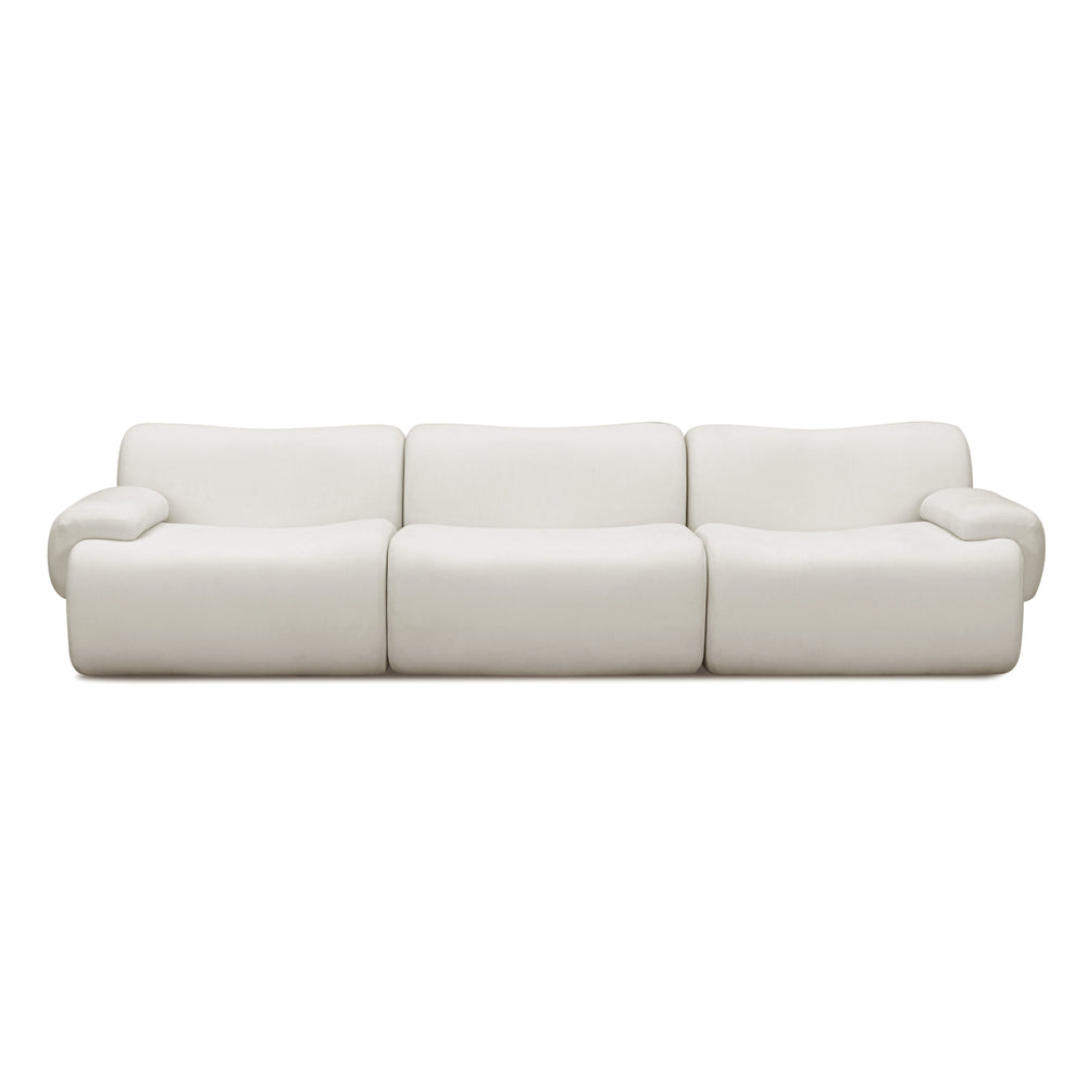 Zenith 117" Modular Sofa - Cream