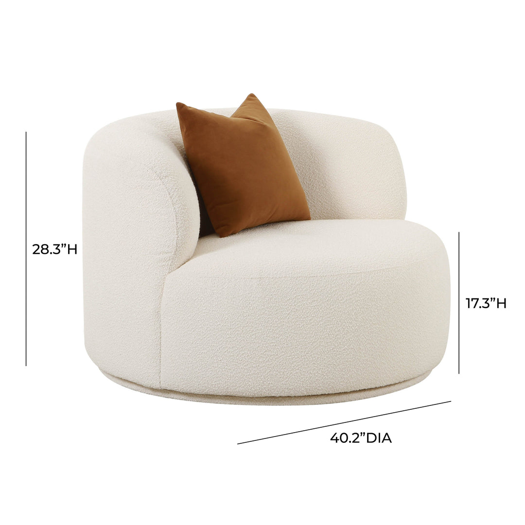 Fickle Swivel Accent Chair