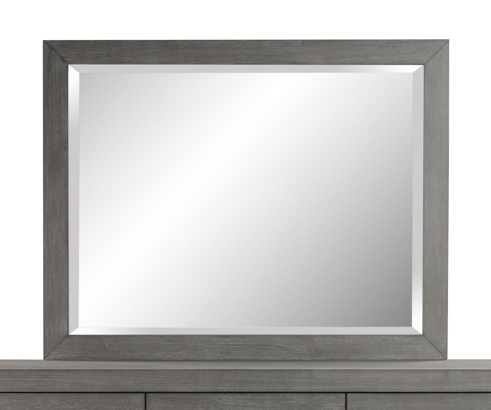 Melbourne Beveled Glass Mirror in Mineral Mirror modern furniture Contempo Furniture
