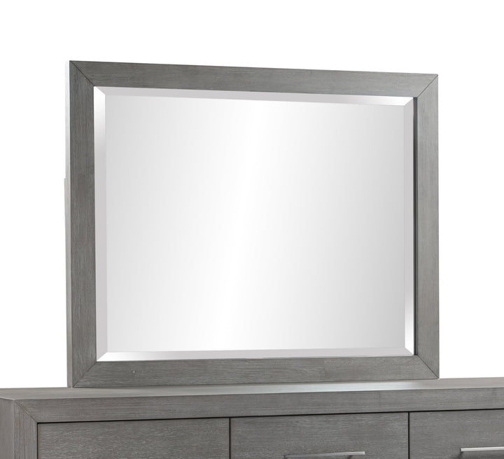 Melbourne Beveled Glass Mirror in Mineral Mirror modern furniture Contempo Furniture