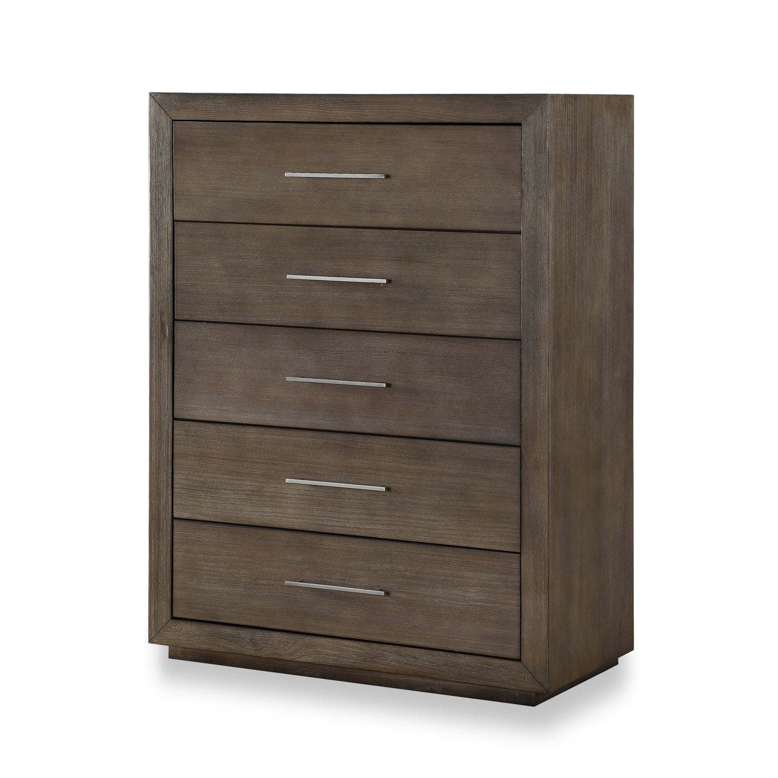 Melbourne Five Drawer Chest in Dark Pine Chest modern furniture Contempo Furniture
