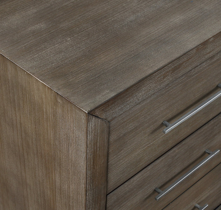 Melbourne Nine Drawer Dresser in Dark Pine Dresser modern furniture Contempo Furniture