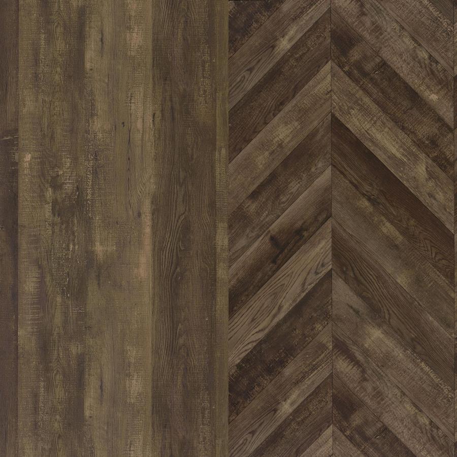 Mendoza - 2 Door Home Bar Cabinet Wine Storage - Rustic Oak Wine Cabinet modern furniture Contempo Furniture