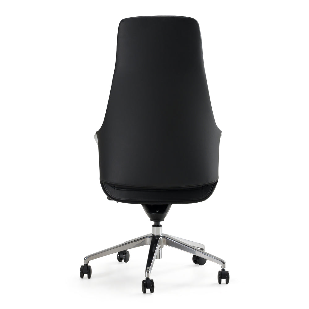 Merlo - Modern Black High Back Executive Office Chair - View 3