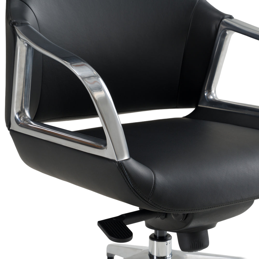 Merlo - Modern Black High Back Executive Office Chair - View 4