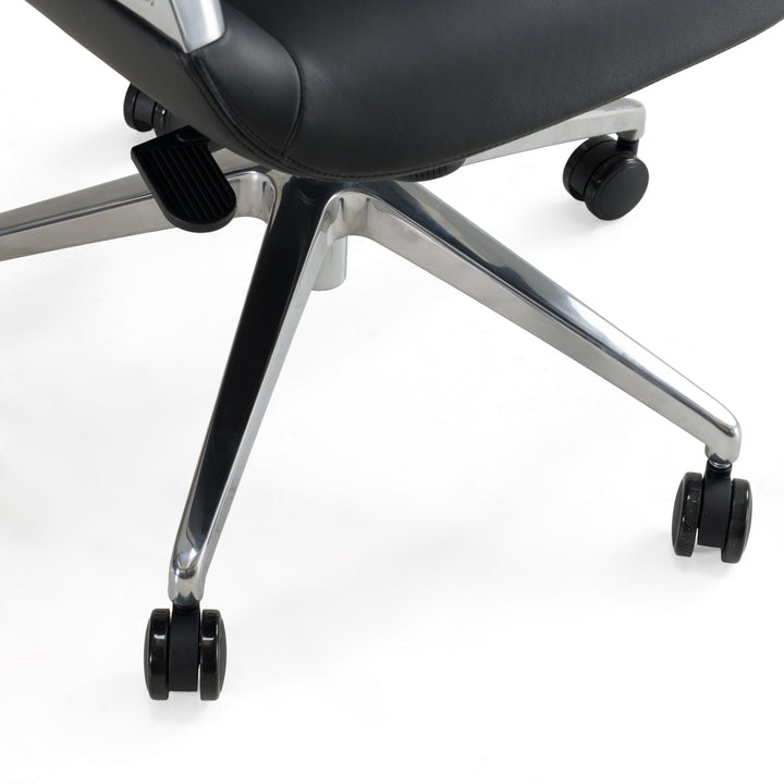 Merlo - Modern Black High Back Executive Office Chair