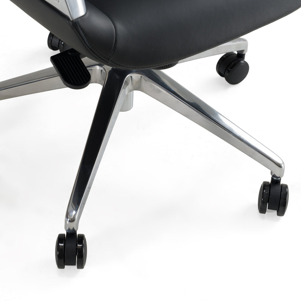 Merlo - Modern Black High Back Executive Office Chair - View 5