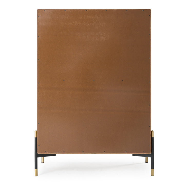 Metcalf - Mid-Century Walnut &amp; Grey Chest
