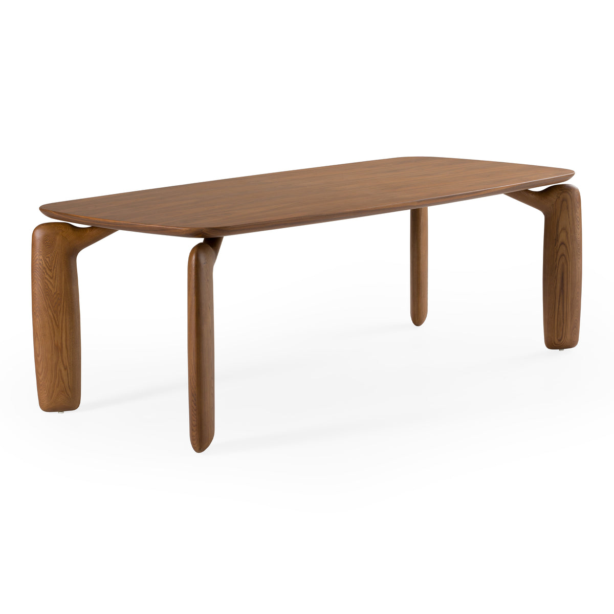 Michael - Mid-Century Modern Walnut Dining Table - View 6