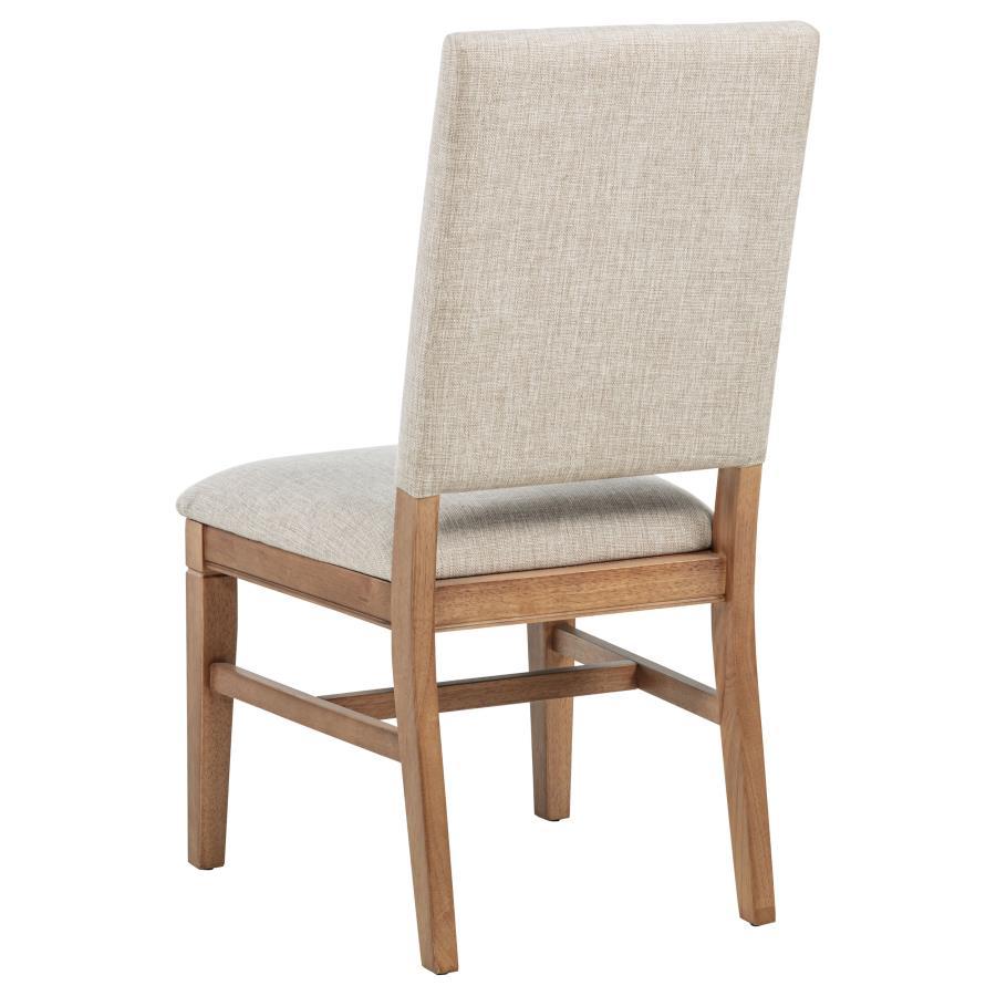 Middleton - Upholstered Dining Side Chair Beige (Set of 2) - Natural Chair Set modern furniture Contempo Furniture