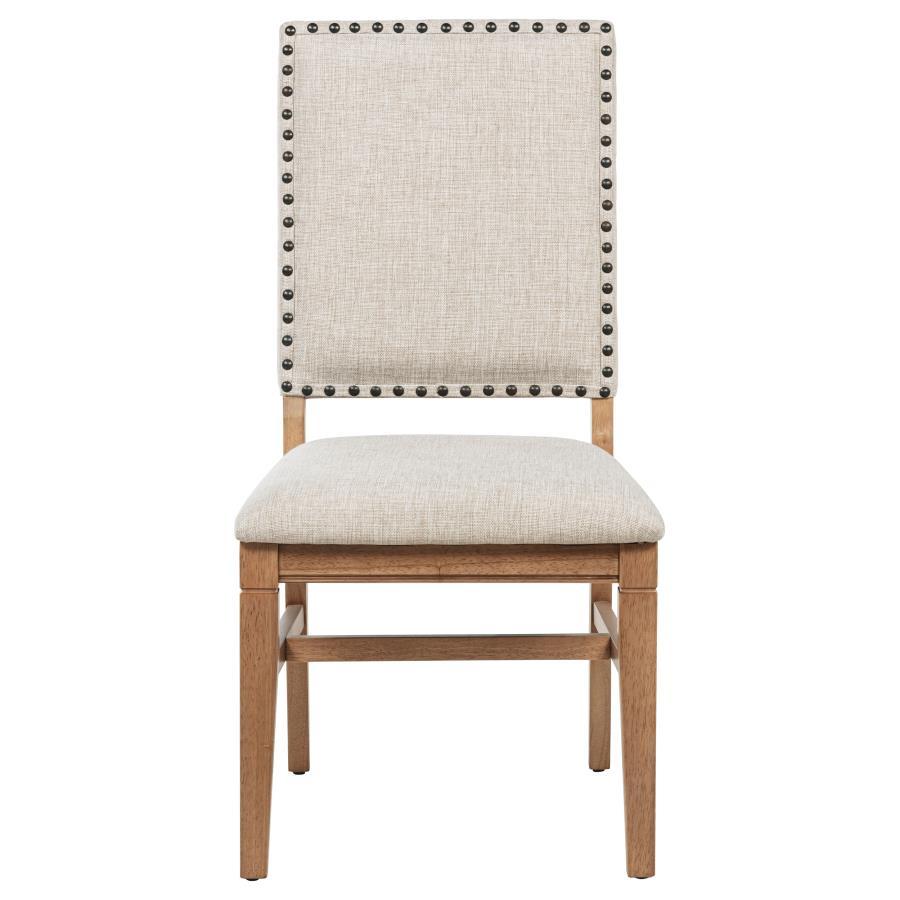 Middleton - Upholstered Dining Side Chair Beige (Set of 2) - Natural Chair Set modern furniture Contempo Furniture