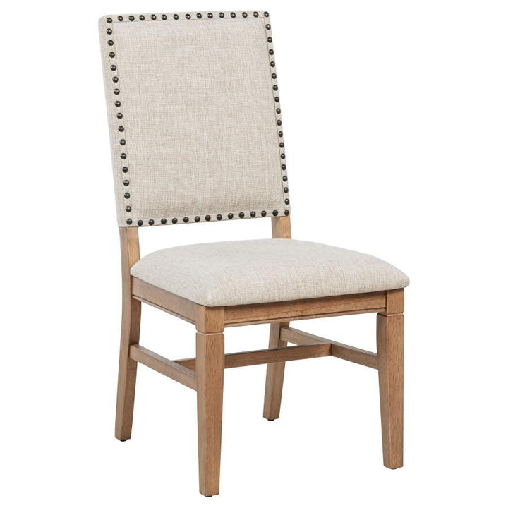 Middleton - Upholstered Dining Side Chair Beige (Set of 2) - Natural Chair Set modern furniture Contempo Furniture