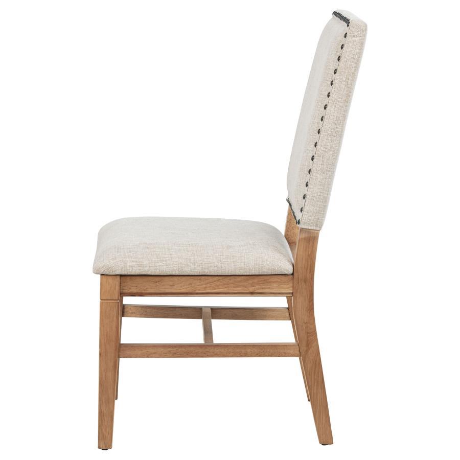 Middleton - Upholstered Dining Side Chair Beige (Set of 2) - Natural Chair Set modern furniture Contempo Furniture