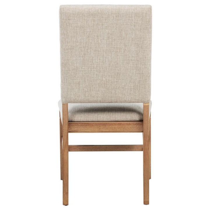 Middleton - Upholstered Dining Side Chair Beige (Set of 2) - Natural Chair Set modern furniture Contempo Furniture