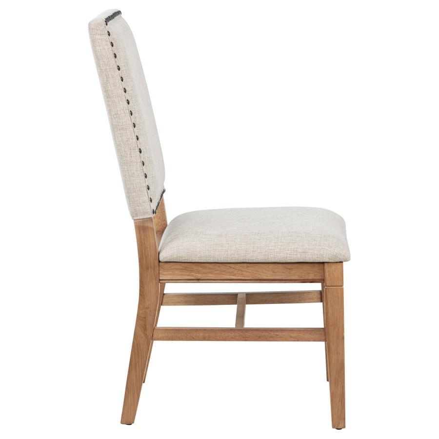 Middleton - Upholstered Dining Side Chair Beige (Set of 2) - Natural Chair Set modern furniture Contempo Furniture