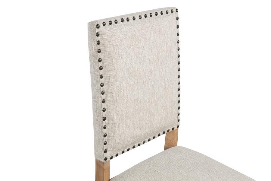 Middleton - Upholstered Dining Side Chair Beige (Set of 2) - Natural Chair Set modern furniture Contempo Furniture