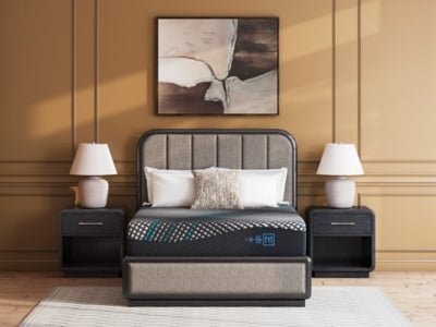 Millennium 2.0 Hybrid 14 Inch Twin XL Mattress - Black Hybrid Mattress modern furniture Contempo Furniture