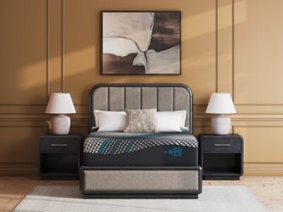 Millennium 2.0 Hybrid 16 Inch Twin XL Mattress - Black Hybrid Mattress modern furniture Contempo Furniture