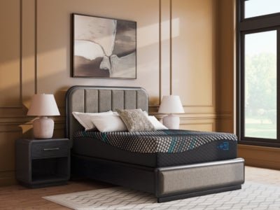 Millennium 2.0 Hybrid 16 Inch Twin XL Mattress - Black Hybrid Mattress modern furniture Contempo Furniture