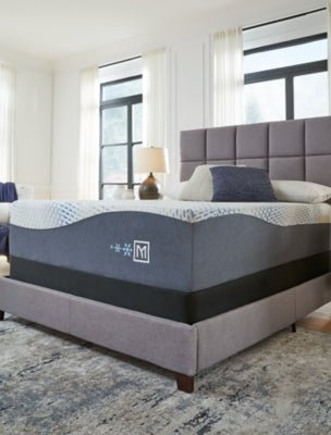 Millennium Cushion Firm Gel Memory Foam Hybrid Queen Mattress - White Hybrid Mattress modern furniture Contempo Furniture